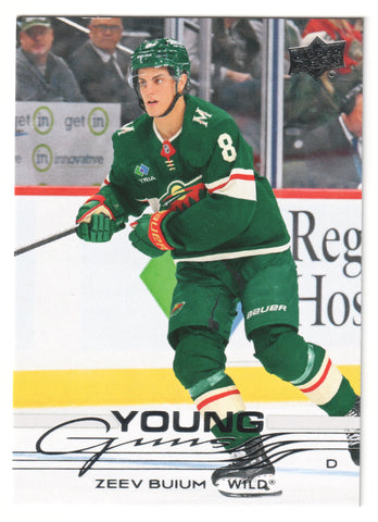Zeev Buium Young Guns Minnesota Wild #486 (2) - 2025-26 Series 2