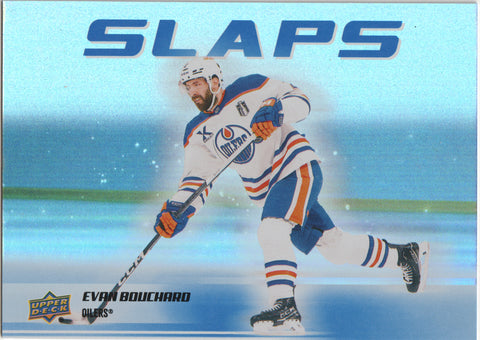 Evan Bouchard Slaps - Edmonton Oilers #SL-3 - 2025-26 Series 2