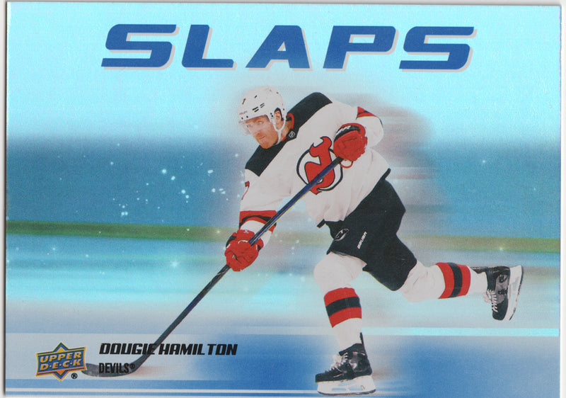Dougie Hamilton Slaps - New Jersey Devils