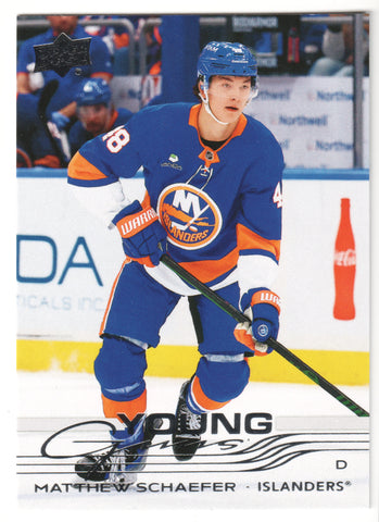 Matthew Schaefer Young Guns - New York Islanders #451 - 2025-26 Series 2