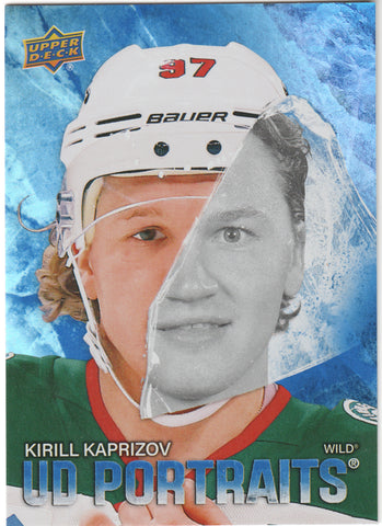 Kirill Kaprizov UD Portraits #P-35 Minnesota Wild - 2025-26 Series 2