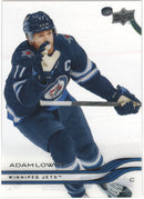 Adam Lowry Base Clear Cut Winnipeg Jets