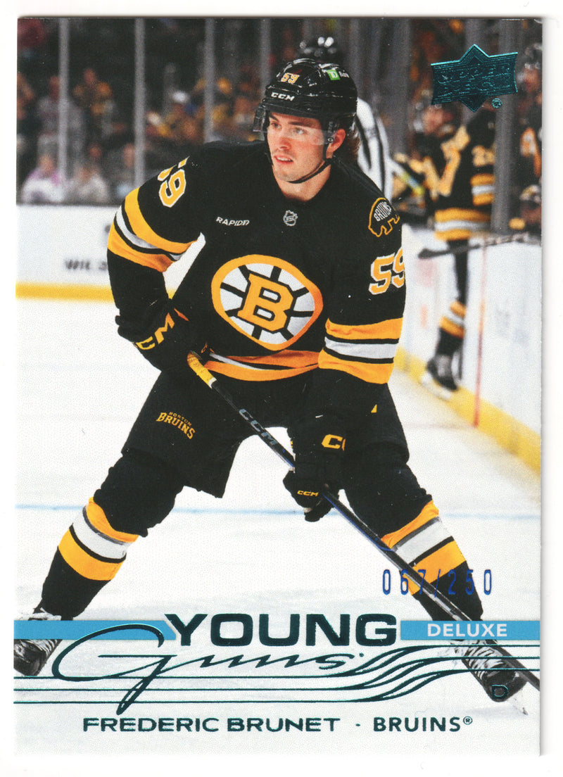 Frederic Brunet Young Guns Deluxe /250 Boston Bruins