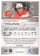 Zayne Parekh Young Guns Holiday Calgary Flames