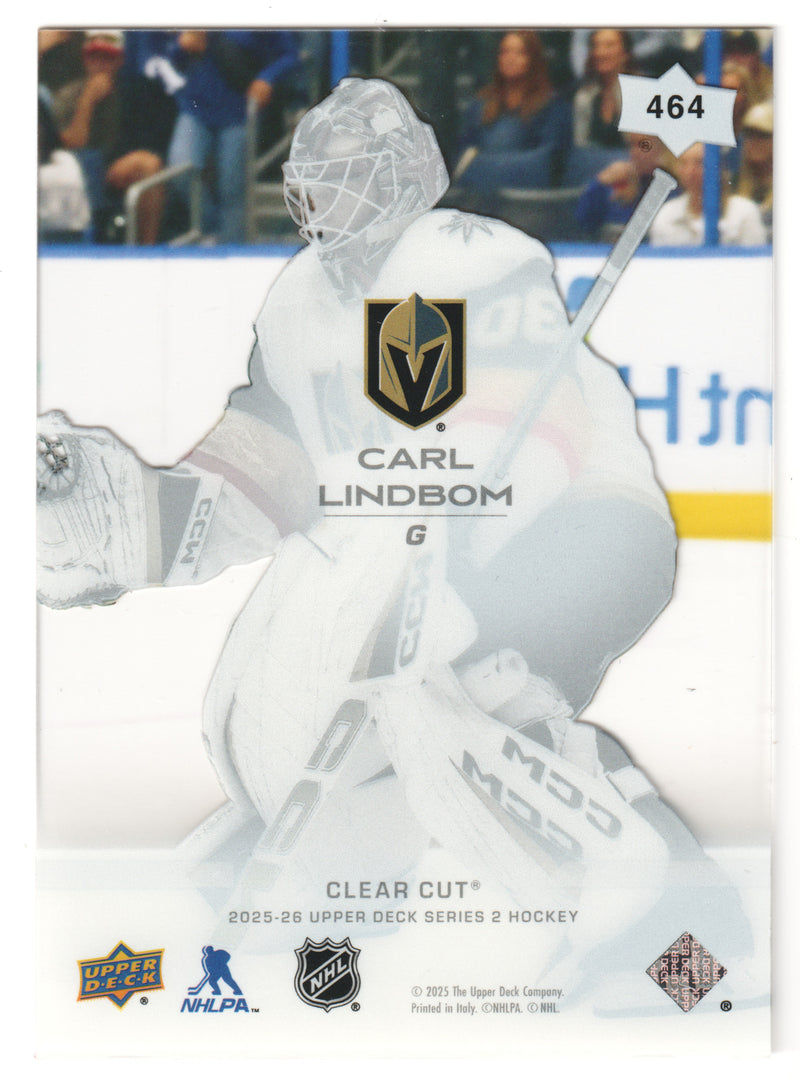 Carl Lindbom Young Guns Clear Cut - Vegas Golden Knights