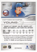 Matthew Schaefer Young Guns - New York Islanders