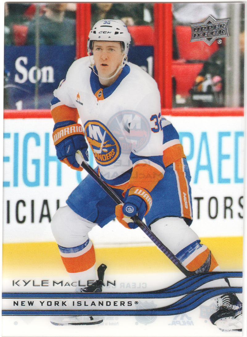 Kyle MacLean Base Clear Cut New York Islanders