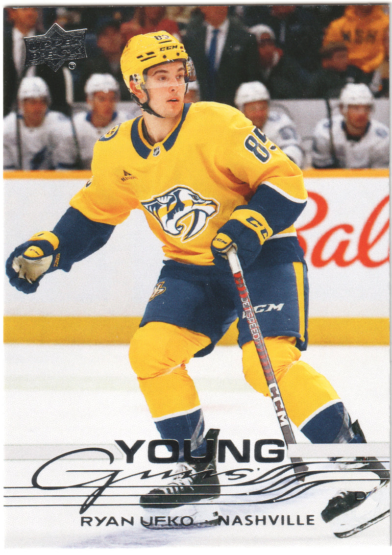 Ryan Ufko Young Guns Nashville Predators