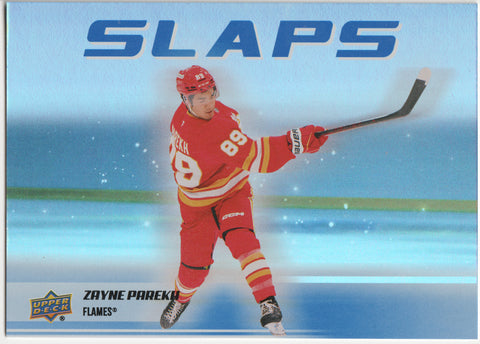 Zayne Parekh Slaps - Calgary Flames #SL-10 - 2025-26 Series 2