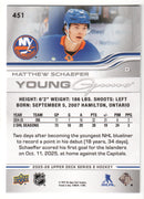 Matthew Schaefer Young Guns - New York Islanders