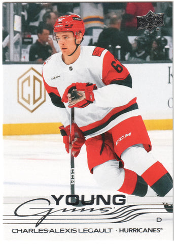 Charles-Alexis Legault Young Guns - Carolina Hurricanes #454 - 2025-26 Series 2