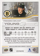 Frederic Brunet Young Guns Deluxe /250 Boston Bruins