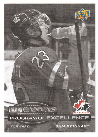 Sam Reinhart Program of Excellence Black #C269 Team Canada - 2025-26 Series 2