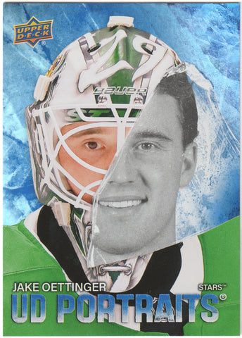 Jake Oettinger UD Portraits #P-56 Dallas Stars - 2025-26 Series 2