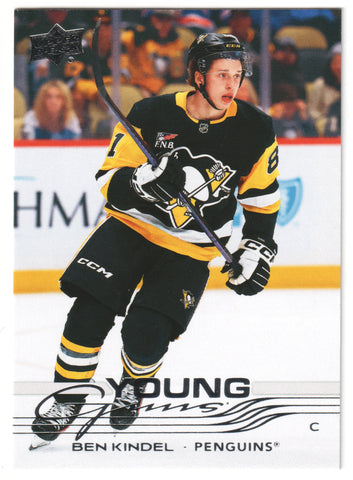 Ben Kindel Young Guns (2) - Pittsburgh Penguins #453 - 2025-26 Series 2