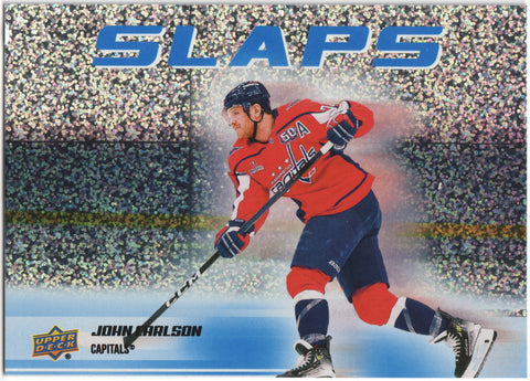 John Carlson Slaps SPECKLE - Washington Capitals #SL-14 - 2025-26 Series 2