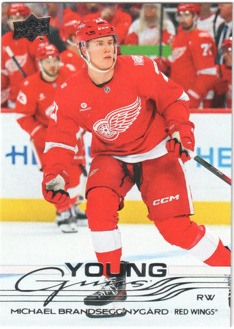 Michael Brandsegg-Nygard Young Guns Detroit Red Wings #492 - 2025-26 Series 2