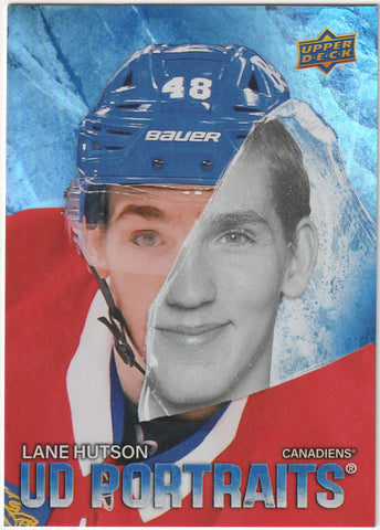 Lane Hutson UD Portraits #P-45 Montreal Canadiens - 2025-26 Series 2