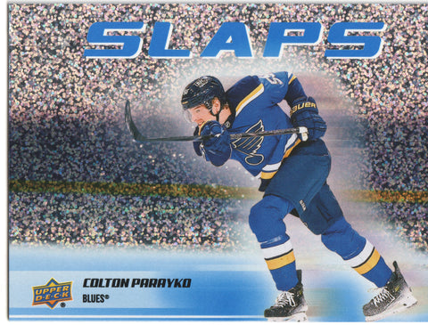 Colton Parayko Slaps SPECKLE - St. Louis Blues #SL-15 - 2025-26 Series 2