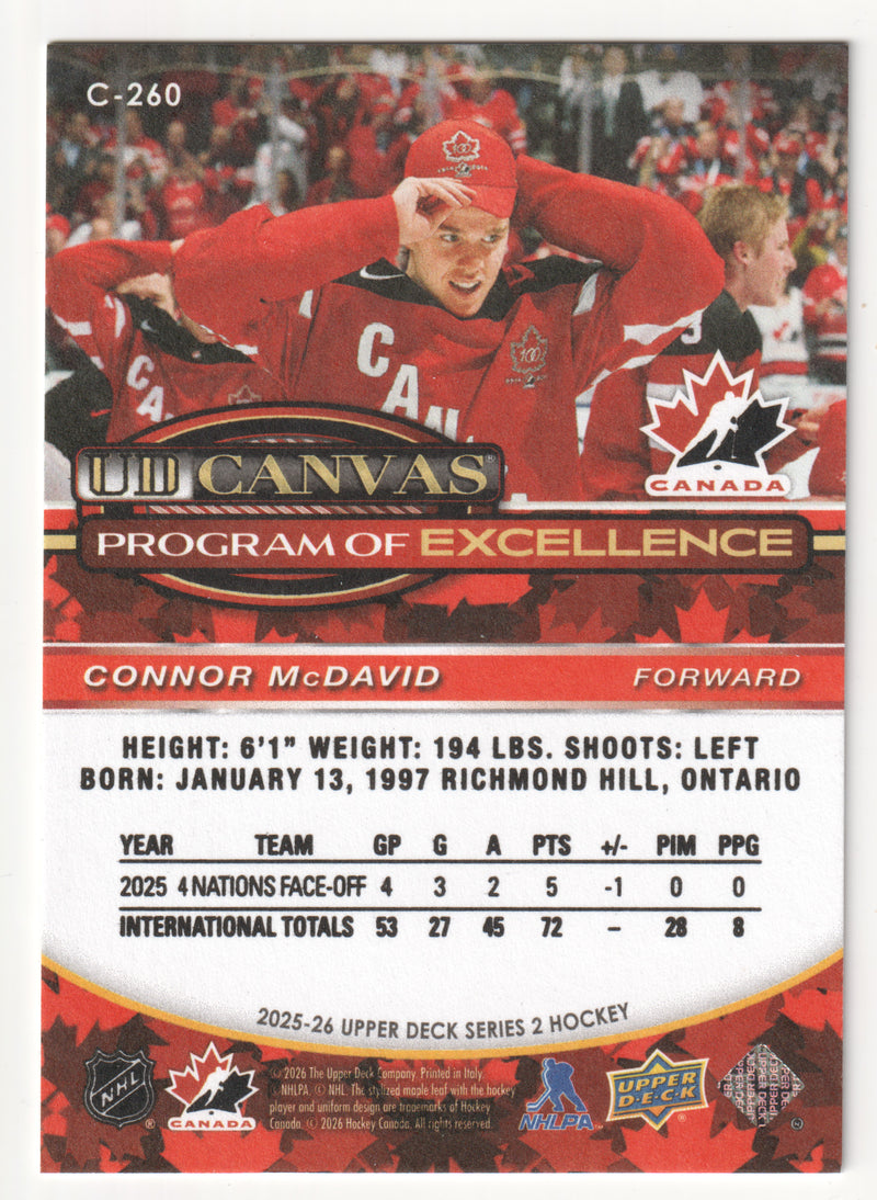 Connor McDavid Program of Excellence UD Canvas