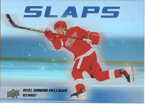 Axel Sandin-Pellikka Slaps - Detroit Red Wings #SL-16 - 2025-26 Series 2