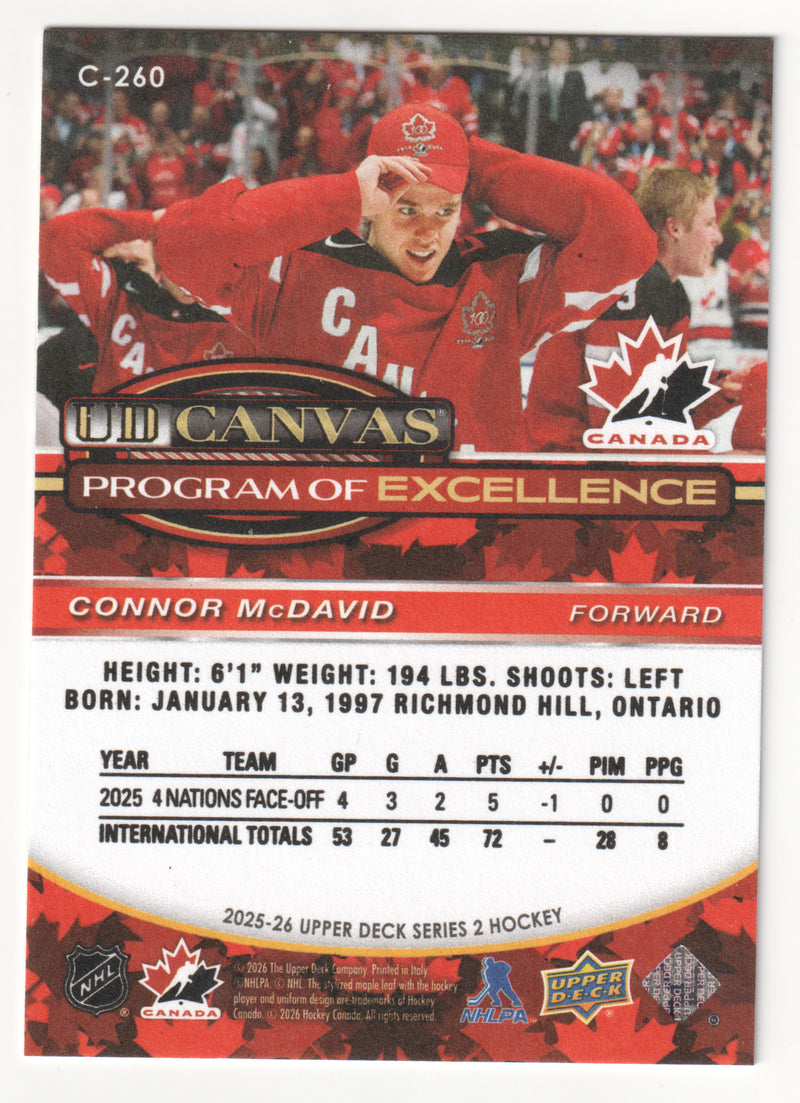 Connor McDavid Program of Excellence UD Canvas