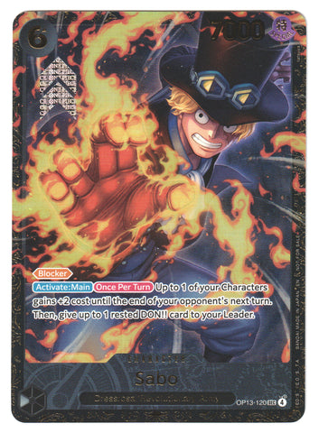 Sabo (Store Treasure Cup 2025) [OP-PR - OP13-120]
