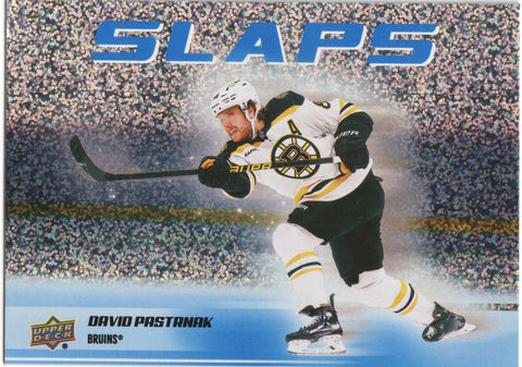 David Pastrnak Slaps SPECKLE - Boston Bruins #SL-18 - 2025-26 Series 2