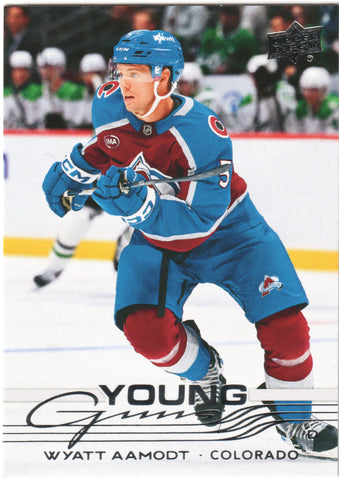 Wyatt Aamodt Young Guns - Colorado Avalanche #458 - 2025-26 Series 2
