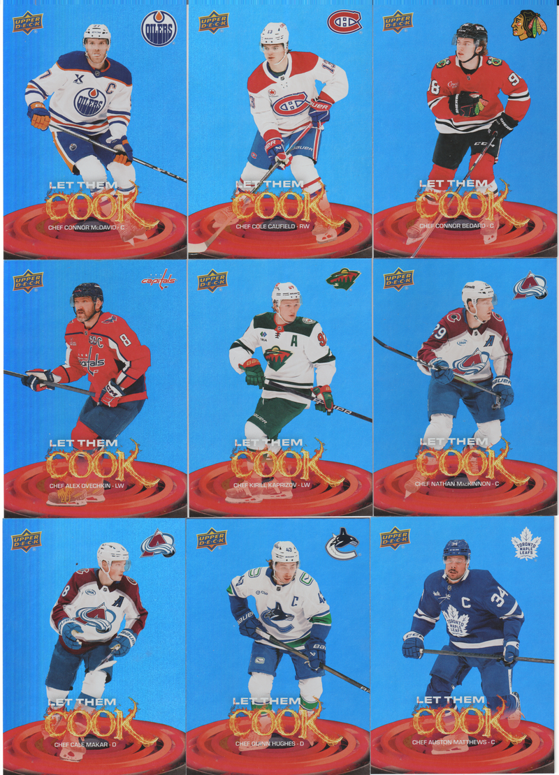 Let Them Cook (WITH SPECKLE) - You Choose Upper Deck 2025-26 Series 2