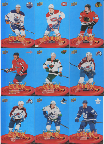 Let Them Cook (WITH SPECKLE) - You Choose Upper Deck 2025-26 Series 2