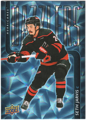 Seth Jarvis Blue Dazzlers #DZ-51 Carolina Hurricanes - 2025-26 Series 2