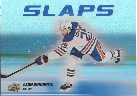 Leon Draisaitl Slaps - Edmonton Oilers #SL-20 - 2025-26 Series 2