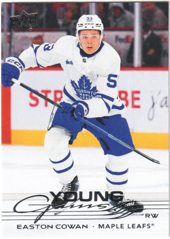 Easton Cowan Young Guns (1) - Toronto Maple Leafs #462 - 2025-26 Series 2