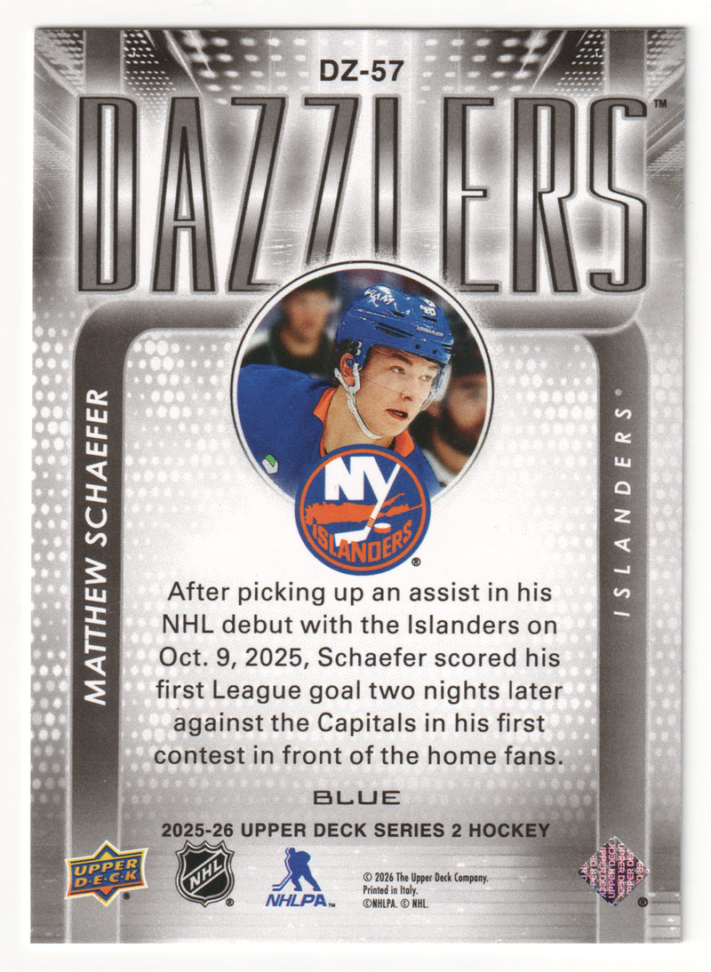 Matthew Schaeffer Blue Dazzlers