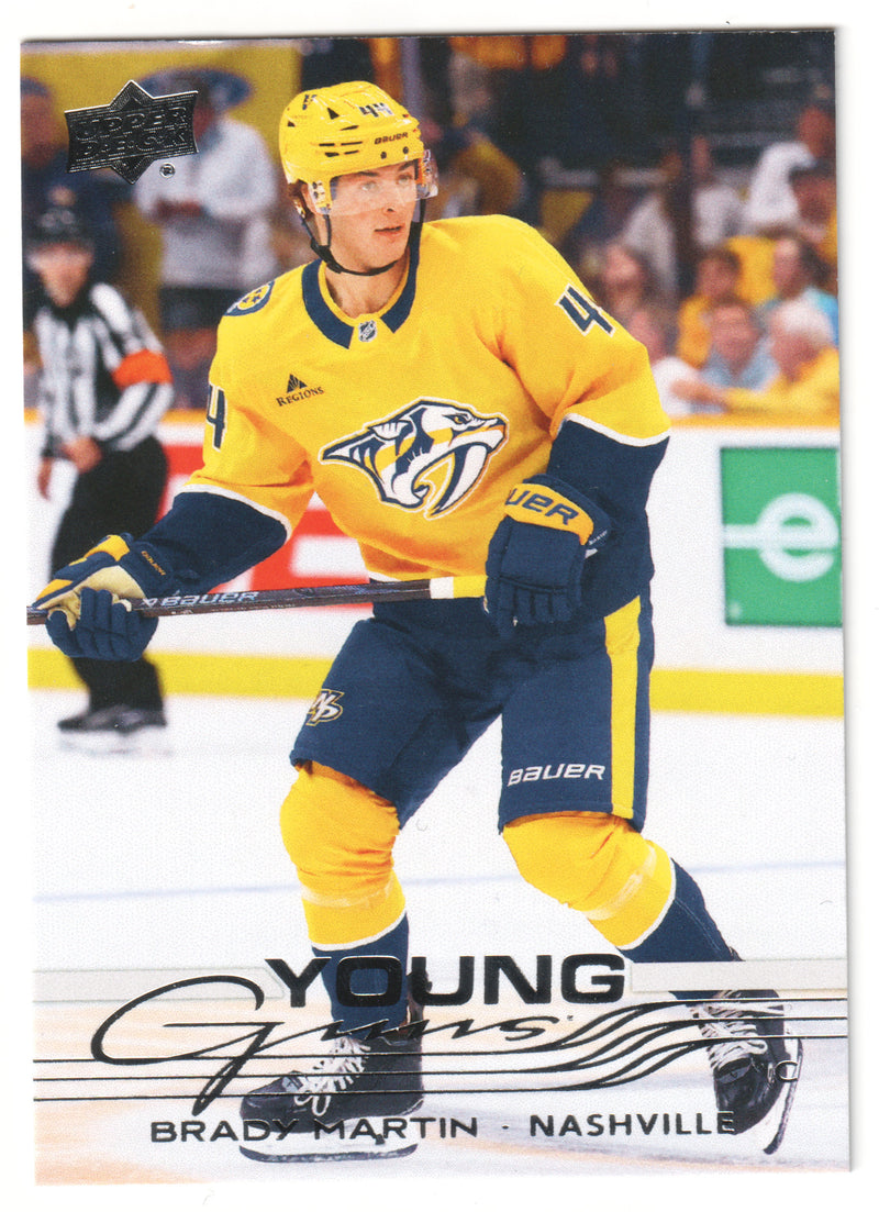 Brady Martin Young Guns (3) - Nashville Predators