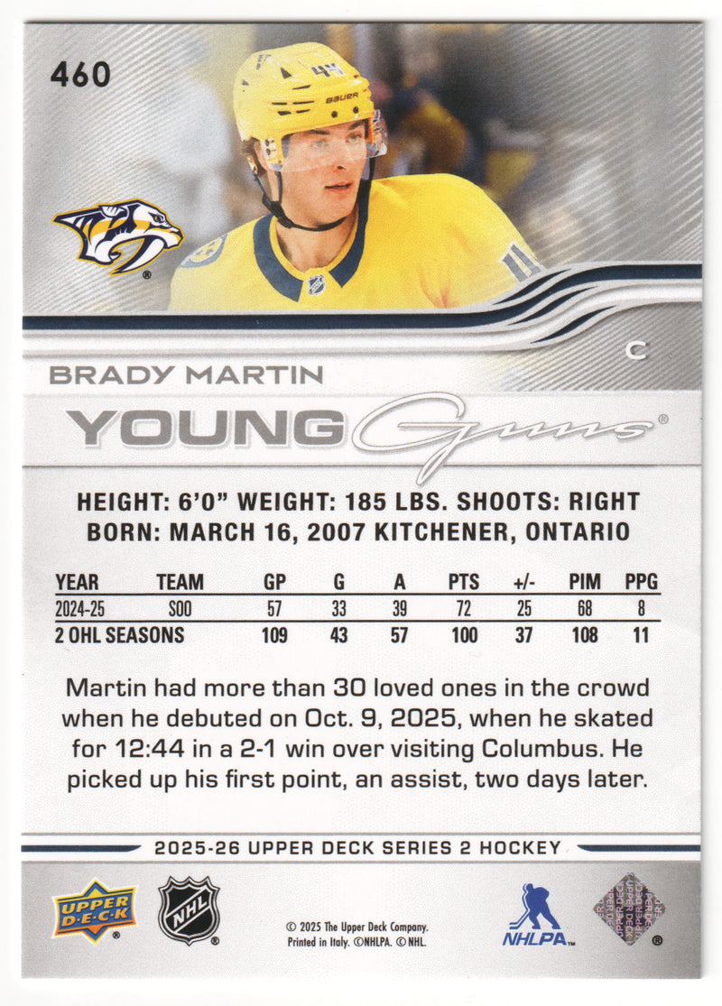 Brady Martin Young Guns (1) - Nashville Predators