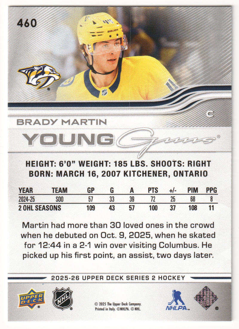 Brady Martin Young Guns (2) - Nashville Predators