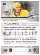 Brady Martin Young Guns (3) - Nashville Predators