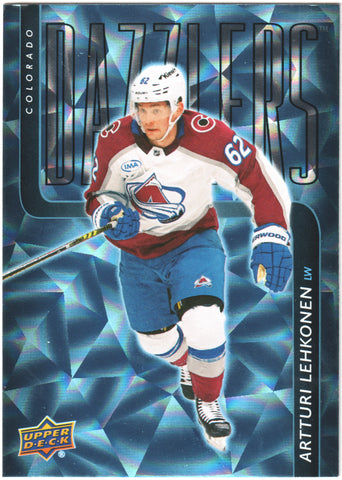 Artturi Lehkonen Blue Dazzlers #DZ-71 Colorado Avalanche - 2025-26 Series 2