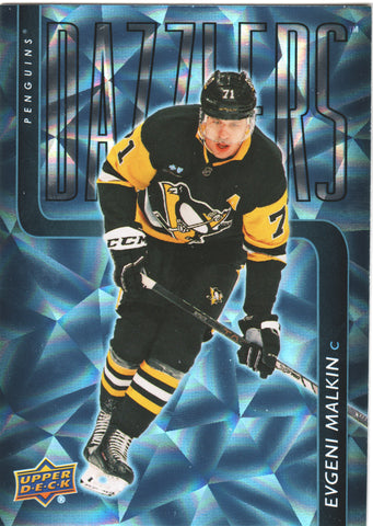 Evgeni Malkin Blue Dazzlers #DZ-76 Pittsburgh Penguins - 2025-26 Series 2