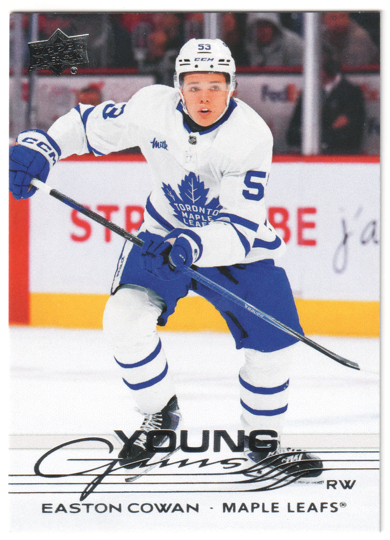 Easton Cowan Young Guns (3) - Toronto Maple Leafs