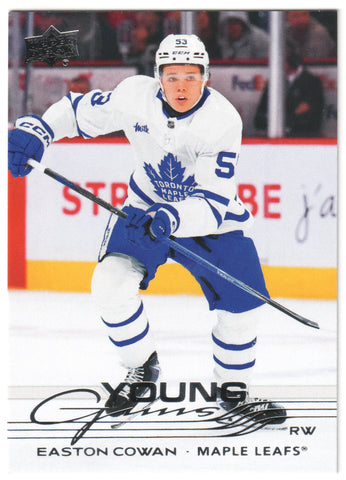 Easton Cowan Young Guns (3) - Toronto Maple Leafs #462 - 2025-26 Series 2