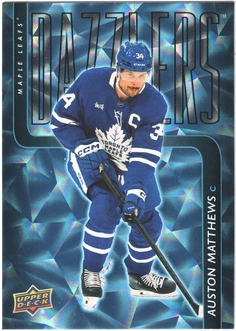 Auston Matthews Blue Dazzlers