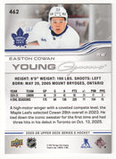 Easton Cowan Young Guns (3) - Toronto Maple Leafs
