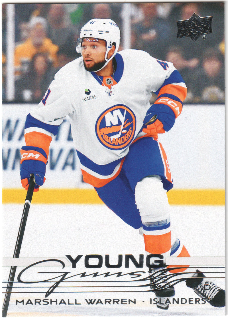 Marshall Warren Young Guns - New York Islanders
