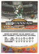 Zeev Buium Young Guns Canvas Minnesota Wild