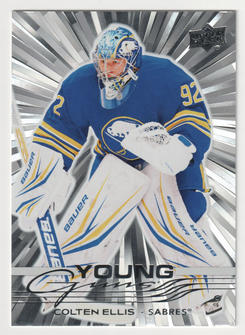 Colten Ellis Young Guns Silver Outburst Buffalo Sabres