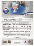 Colten Ellis Young Guns Silver Outburst Buffalo Sabres