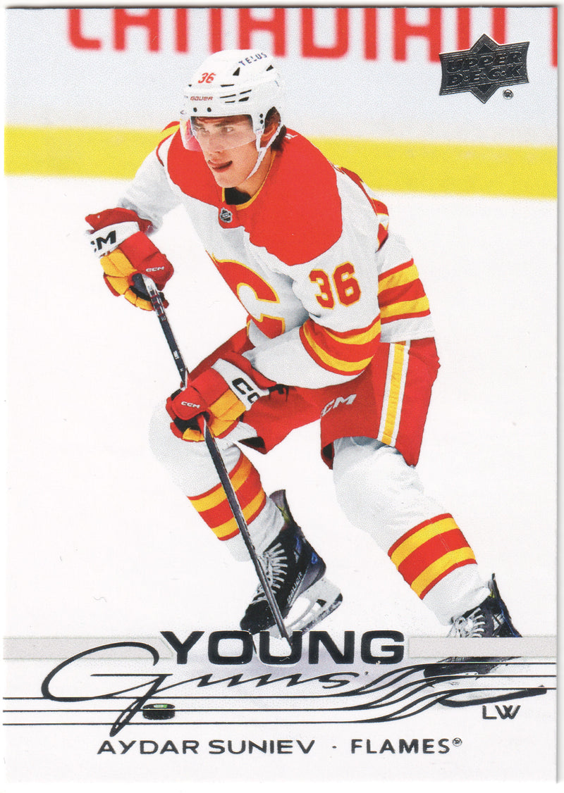 Aydar Suniev Young Guns Calgary Flames